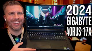 2024 Aorus 17X Hands On Great Build Powerful Specs But Did They Fix the Power Limits [upl. by Amees115]