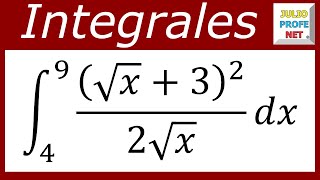 INTEGRAL DEFINIDA  Ejercicio 11 [upl. by Mintun]