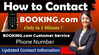 Bookingcom Customer Service Number  Bookingcom Phone Number  How to Contact Bookingcom Customer [upl. by Grunenwald]