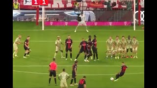 Grimaldo Goal  Bayern Munich vs Bayer Leverkusen 22 Highlights [upl. by Dituri648]