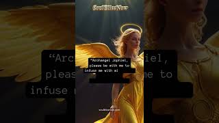 Prayer to Archangel Jophiel for Wisdom and Enlightenment angel soulnourishment [upl. by Melany]