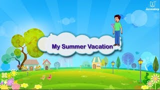 My Summer Vacation  English Story For Grade 3  Stories with Moral  Periwinkle [upl. by Berlauda]