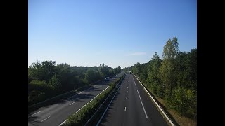 Autoroute A62 Villenave dOrnonToulouse [upl. by Ansilma232]