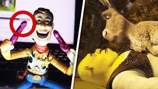 4 Messages PERVERS dans les DISNEY PIXAR amp DREAMWORKS [upl. by Nyrual]