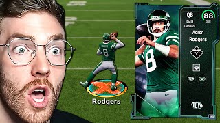 Using 88 Overall Aaron Rodgers In MUT [upl. by Dexter]