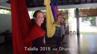 DANA® AERIAL YOGA auf SRI LANKA in Talalla 2018 [upl. by Odracer]