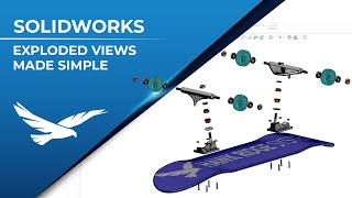 Creating Exploding Views Made Simple in SOLIDWORKS [upl. by Aneba717]