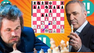 Magnus Carlsen vs Garry Kasparov chess 114 [upl. by Enrev27]