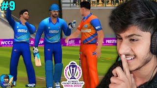 INDIA GOT A NEW WICKET TAKER  WCC3 WORLD CUP GAMEPLAY 9 [upl. by Lim]