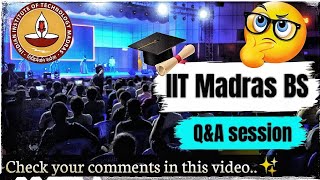 quotDemystifying the IIT Madras BS Degree All Your Questions Answeredquot iitmadrasbs bsdegree [upl. by Gui]