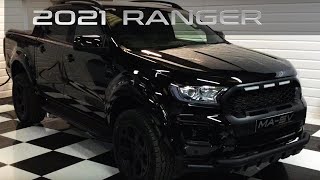 2021 FORD RANGER BLACK WILDTRACK  THE MOST POPULAR FORD RANGER IN THIS YEAR [upl. by Lilyan]