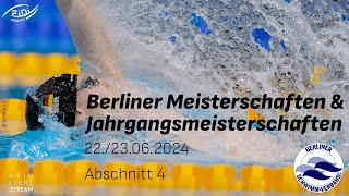 Berliner Meisterschaften amp Jahrgangsmeisterschaften 2024 — Abschnitt 4 [upl. by Bal]