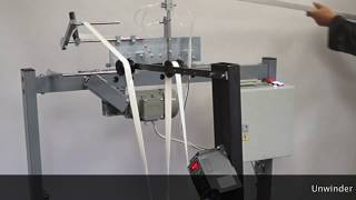 Tape feeder prototype for the Paperfox KRA2 cable trunking taping machine [upl. by Odrareve]