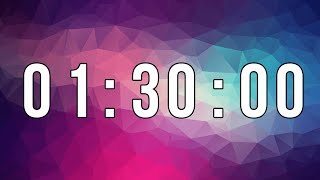 1 HOUR 30 MINUTE TIMER HD ⏳ [upl. by Adyol22]