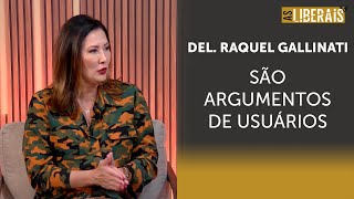 Delegada Raquel Gallinati desmonta argumentos a favor da legalização das drogas  al [upl. by Airdnaid]