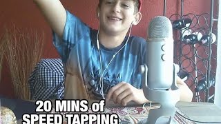 asmr 20 minutes of speed tapping [upl. by Atteiluj]