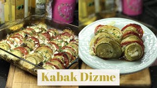 Fırında Kabak Dizme Tarifi  Naciye Kesici  Yemek Tarifleri [upl. by Domonic]