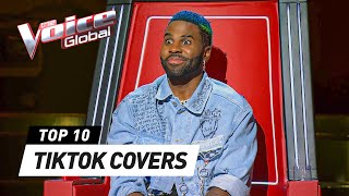 The BEST TIKTOK Songs Covers on The Voice [upl. by Aeila]