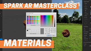 Spark AR  Materials Masterclass Chapter 2 [upl. by Ahsikam]