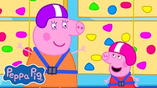 Peppa Pig Tales  Peppa and Mummy Pig’s Rock Climbing Race 🧗‍♀️ [upl. by Mccahill]