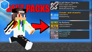 These Resource Packs Will Make You BETTER At Cubecraft PE [upl. by Eciralc]