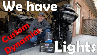 Custom Dynamics Double X Road Glide Headlight Install [upl. by Winfield485]