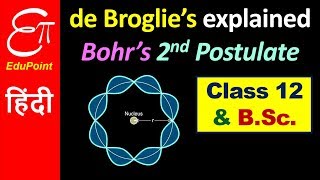 de Broglies explanation of Bohrs Postulate [upl. by Carley]