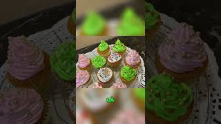 Comment faire de délicieux cupcakes avec seulement 4 ingrédients 🧁👩‍🍳shorts [upl. by Hudnut242]