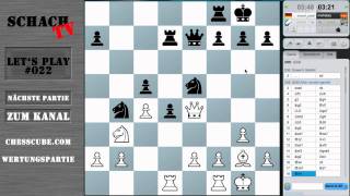 Lets Play Schach 022  Albins Gegengambit [upl. by Atsilac142]