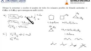 Escribir isómeros de fórmula C5H10 [upl. by Laurence]