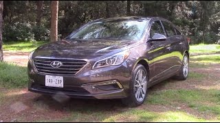 Hyundai Sonata 2015 a prueba  Autocosmos [upl. by Llenra]