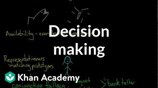 Decision making  Processing the Environment  MCAT  Khan Academy [upl. by Gyimah]