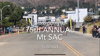 20231020 XC  75th Annual Mt Sac  IHS [upl. by Freeman]