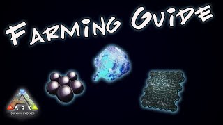 MUTAGEN ELEMENT BLACK PEARL Ark Genesis 2 Farming Guide Mid Zone Explained [upl. by Neyuh384]