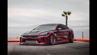 KIA Stinger GT Modified  Wide Body  Air Suspension  quicknickk [upl. by Apicella]