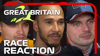 Drivers Reaction After the Race  2024 British Grand Prix [upl. by Enileuqaj484]