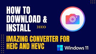 How to Download and Install iMazing Converter for HEIC and HEVC For Windows [upl. by Phionna]