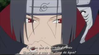 Itachi Vs Kisame LEGENDADO PT BR LUTA COMPLETA [upl. by Kally485]