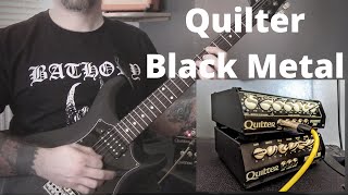 Quilter Labs Overdrive 200  Black Metal [upl. by Eirahcaz]