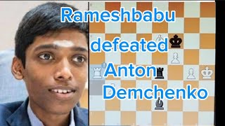 Rameshbabu Praggnanandhaa vs Anton Demchenko [upl. by Ajin]