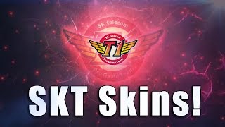 Skins SKT Selecionadas [upl. by Anidualc]