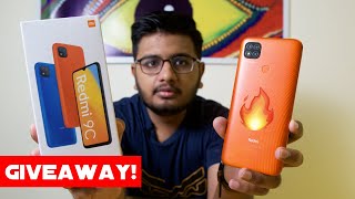 Redmi 9C Unboxing  Giveaway Yes Karoon [upl. by Annaoj497]