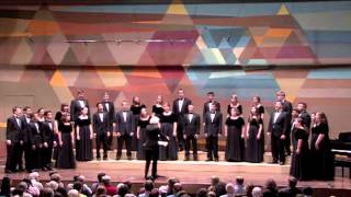 Felix Mendelssohn Frohlocket ihr Völker  University of Houston Moores School Concert Chorale [upl. by Elimay]