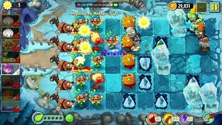 PvZ2 Reflourished Hypothermic Hollows Niveles 58 [upl. by Vanny]