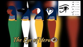 The Eye of Heru Fraction Ra Atum Harakte Khepri  Afrikan Calendar Wadjet [upl. by Colene]