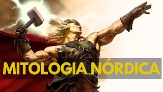 Principais Deuses Nórdicos  Odin Thor Freya Loki e Balder  Mitologia Nórdica [upl. by Yelrac48]