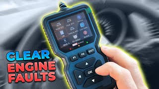 OBD AUS Handheld OBD2 Scan Tool – Find amp Clear Engine Faults  Overview [upl. by Naginarb]