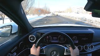 2016 MercedesBenz E200 W213 POV TEST DRIVE [upl. by Azerila642]