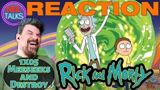 RICK AND MORTY 1x05 Reaction  quotMeeseeks and Destroyquot  existence is PAIN [upl. by Adaval]