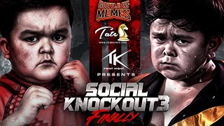 ABDU ROZIK VS ERALI  SOCIAL KNOCKOUT 3 [upl. by Anuahsal]